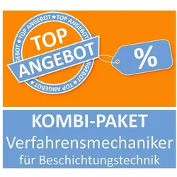AzubiShop24.de Kombi-Paket Verfahrensmechaniker für Beschichtungstechnik Lernkarten, Schulbücher von M. Rung-Kraus, Jennifer Christiansen