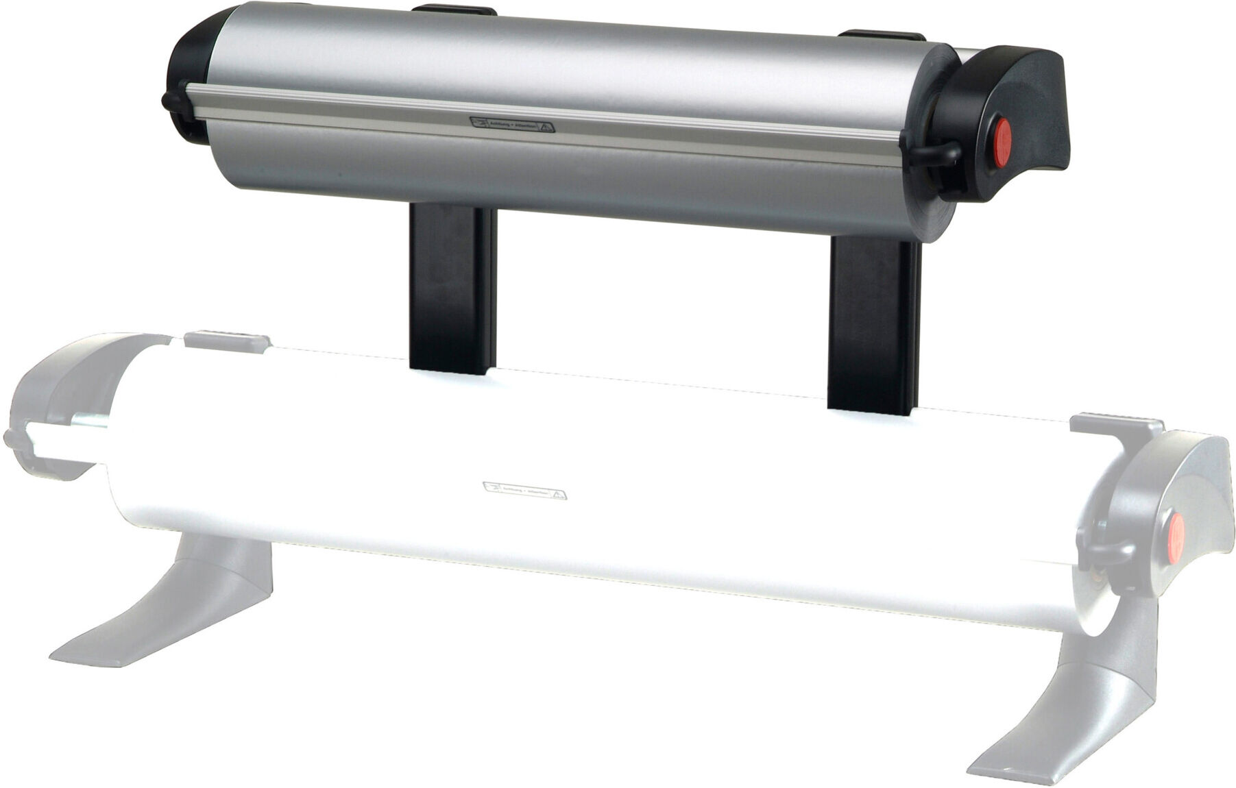 Rocholz Aufsatzabroller VARIO Rollenbreite 100 cm gezahnte Abreißschiene (144100)
