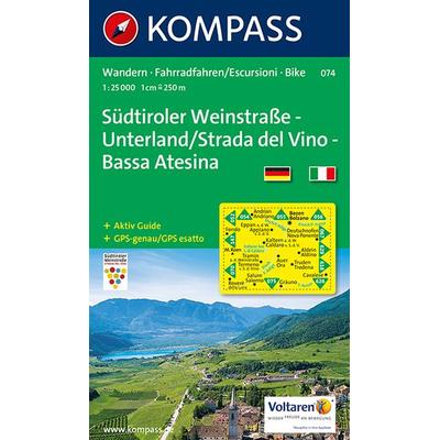 Südtiroler Weinstraße - Unterland, Sonstige von , Kompass-Karten