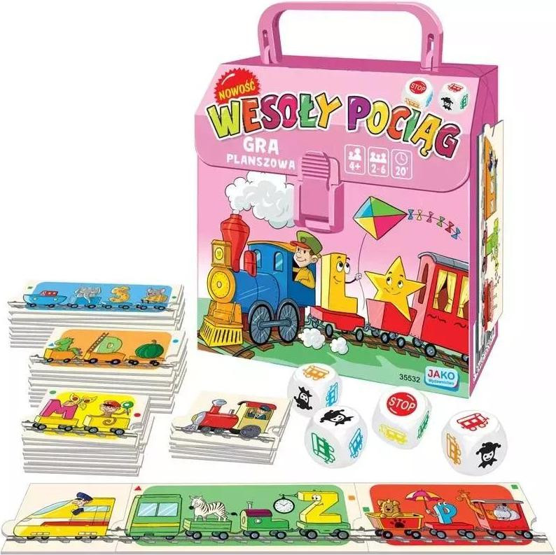 Bordspel Happy Train roze