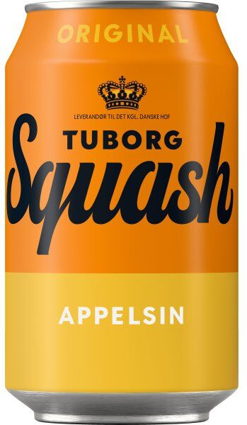 Tuborg Squash Appelsin, 33 Cl