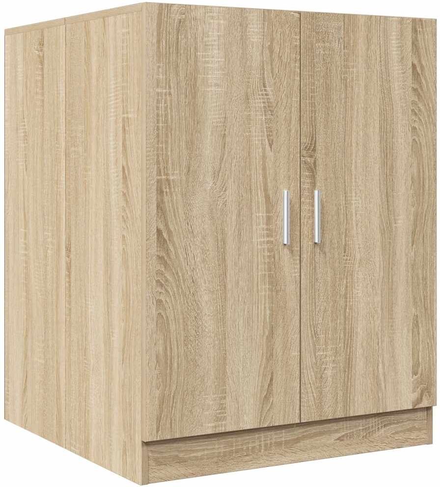 vidaXL Meuble pour machine à laver chêne sonoma 70,5x71,5x91,5 cm