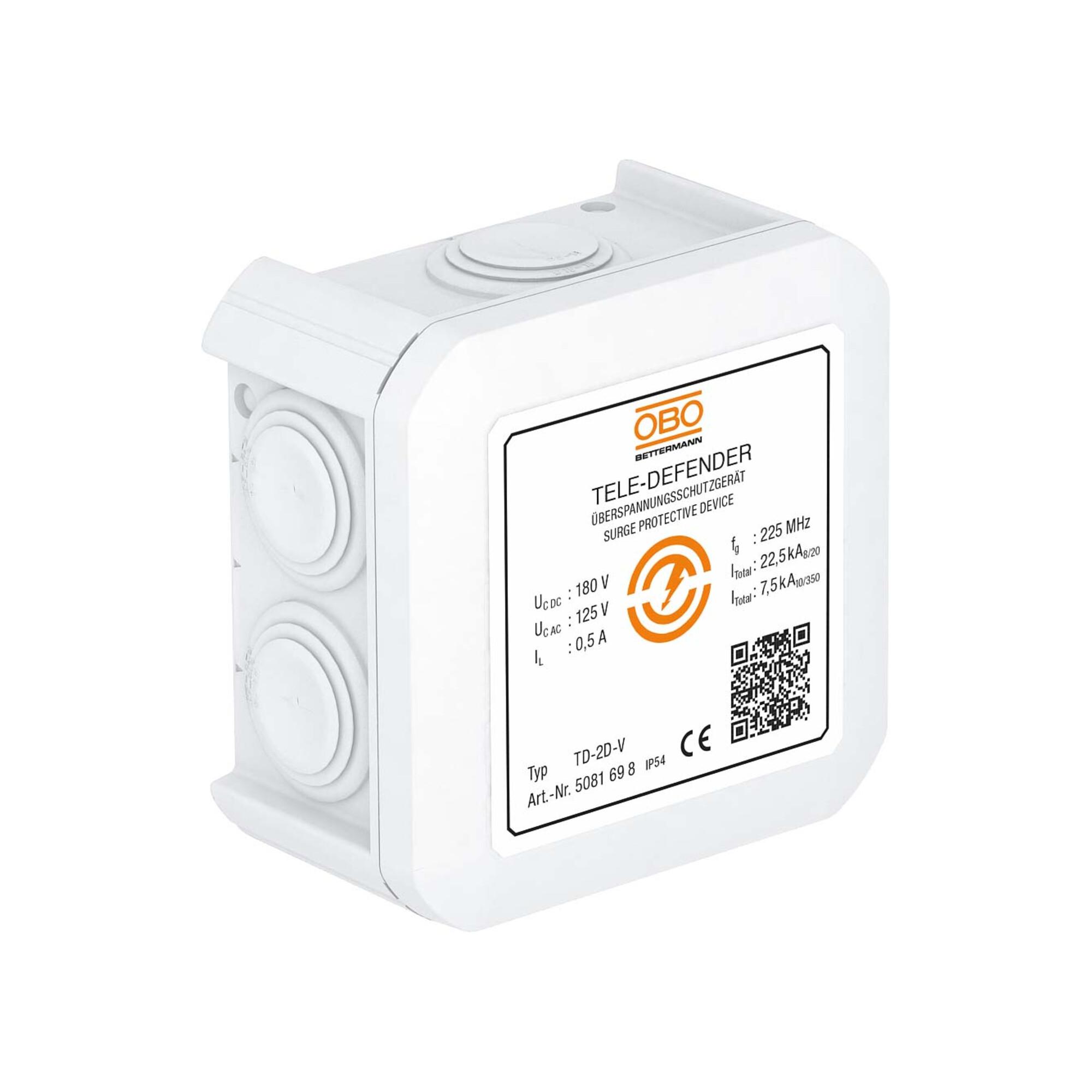 OBO Bettermann Vertr Überspannungsschutz TD-2D-V (5081698)