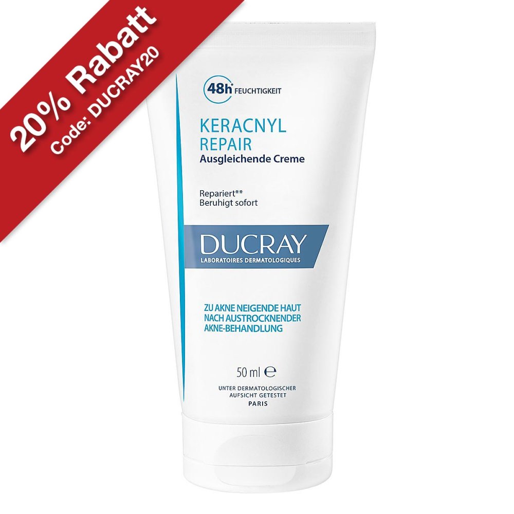 PIERRE FABRE DERMO KOSMETIK GmbH DUCRAY KERACNYL REPAIR Creme-bei austrocknender Aknetherapie 11857755