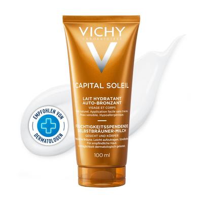 Vichy Capital Soleil Selbstbr.Milch Ges.u.Körper 100 ml Milch