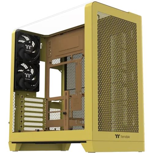 Thermaltake View 390 Air Butter Caramel Midi Tower ohne Netzteil gelb/braun