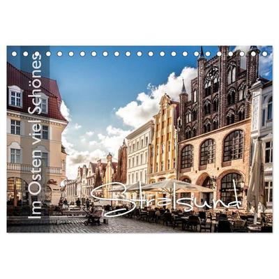 Im Osten viel Schönes - Stralsund (Tischkalender 2026 DIN A5 quer), CALVENDO Monatskalender