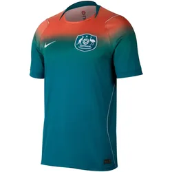 NIKE Australien Stadium Dri-FIT Auswärtstrikot WM 2026 Herren 367 - bright spruce/orange pulse/white/white S