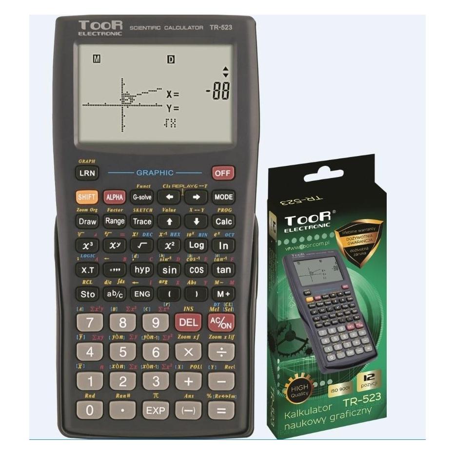 Toor Electronic Wissenschaftlicher Graph-Rechner (279588) (Batteriebetrieb) (279588)