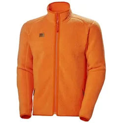 Faserpelzjacke "HERITAGE" - L - dunkelorange