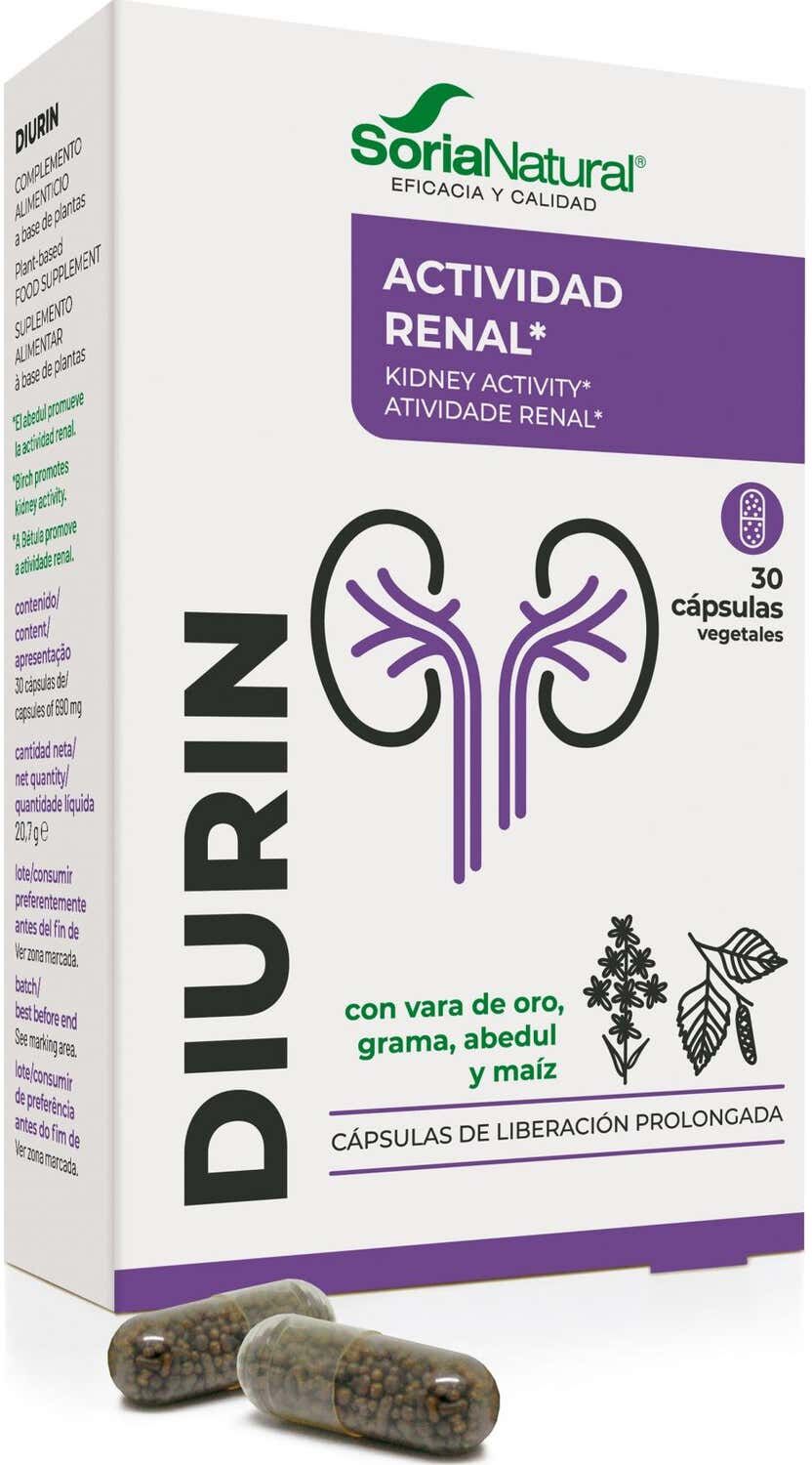 Soria Natural Diurin Xxl 30 Cap