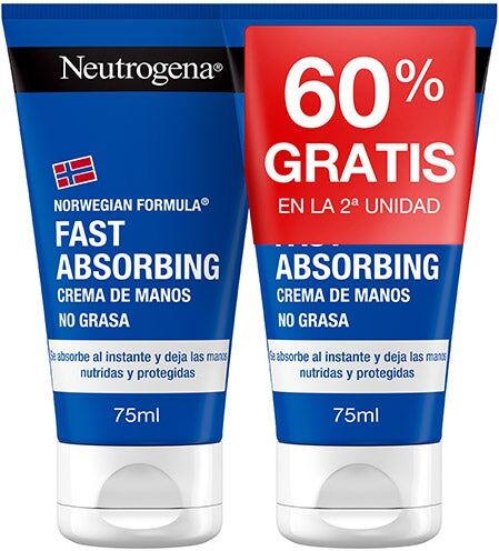 Neutrogena Crema De Manos Absorción Rápida Pack