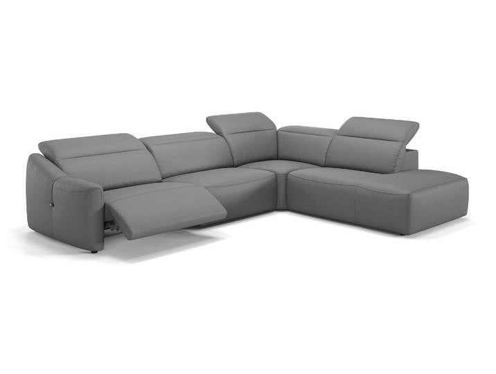 Design Eckcouch SAMOA Leder Wohnlandschaft