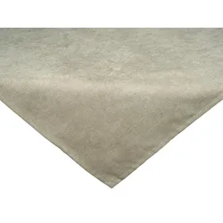 MITTELDECKE FarbTon Chenille-Haptik greig-taupe 80/80 cm
