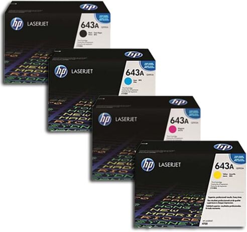 Pack toners HP Q5950/1/2/3 4 toners