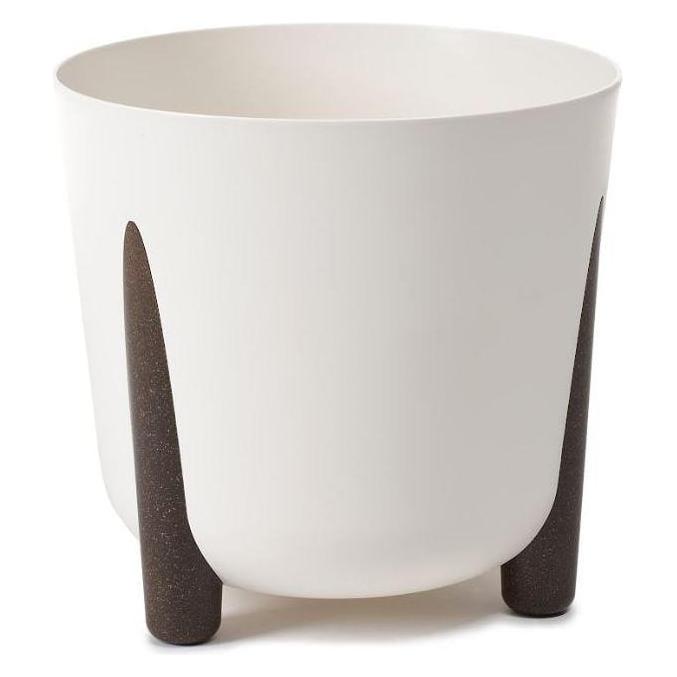 Lamela Flowerpot Frida 236-74, plastic, Ø 26 cm, cream (26 x 25 cm) (236-74)