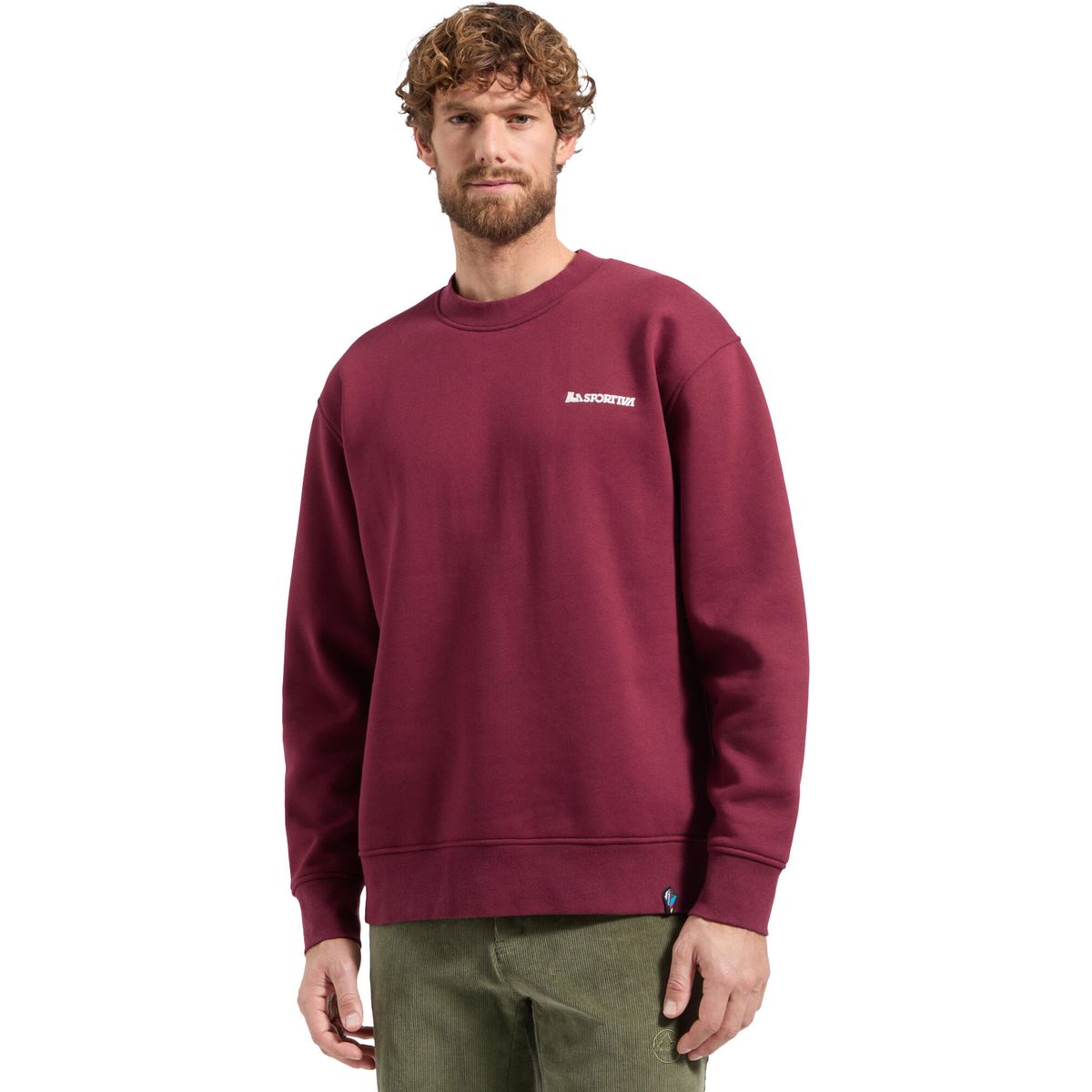 La Sportiva Moon Rock Sweater U redwood/chalk (R25W04) M ZACW043R25W04M