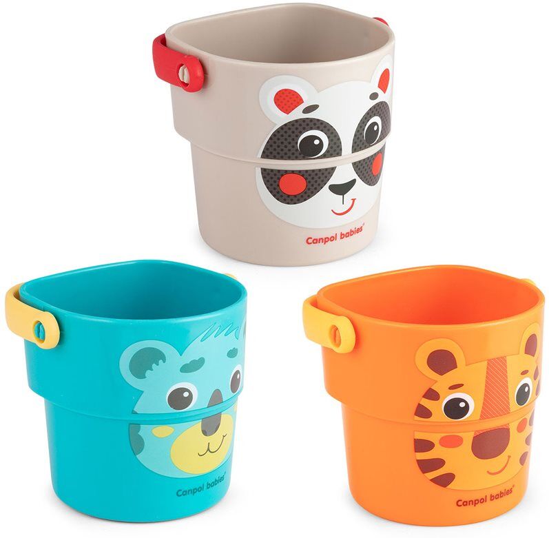 Canpol babies Hello Little water bucket 9m+ 3 pc
