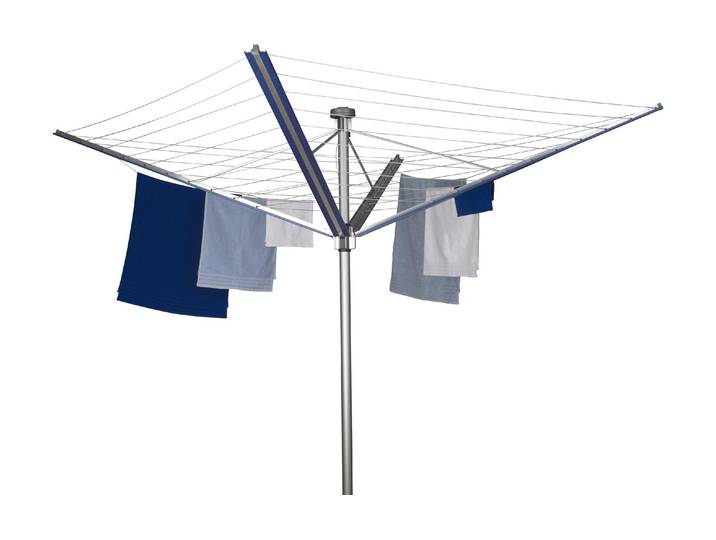 Wäschespinne Stewi Lady Plus 60 m , blau, Aluminium, Wäscheständer, Wäschespinne