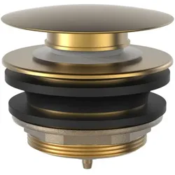 Tres Click clack Ablaufventil für Wanne Click clack Funktion Stöpsel: Ø 70 mm, 13474010OM 13474010OM