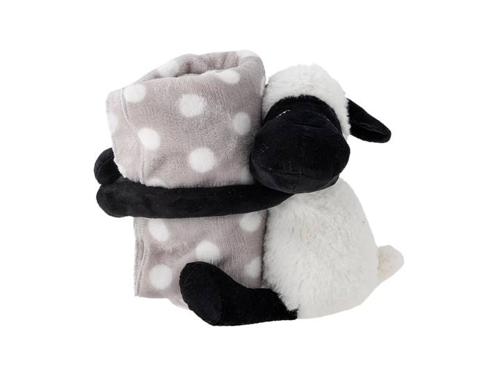 Bloomingville Dolly knuffeldier met deken Schaap