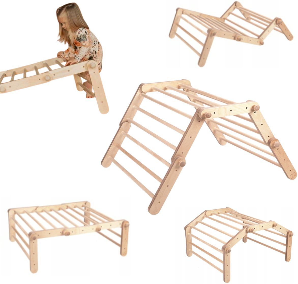 Monkey-Gym Aire de jeux intérieure Fipitri