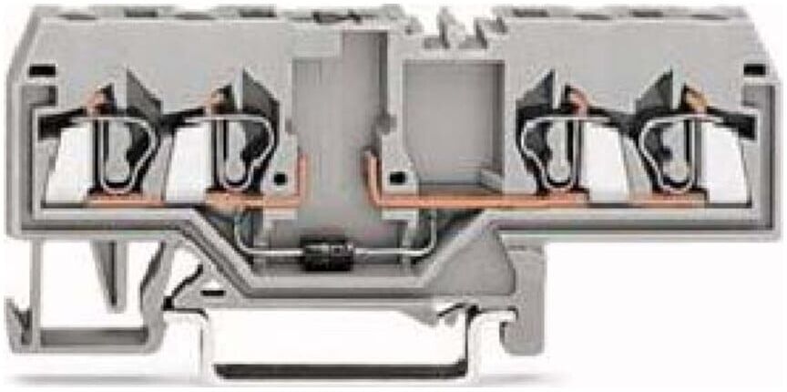 WAGO GmbH& Co. KG Diodenklemme 0,08-2,5mmq grau 280-655/281-411)