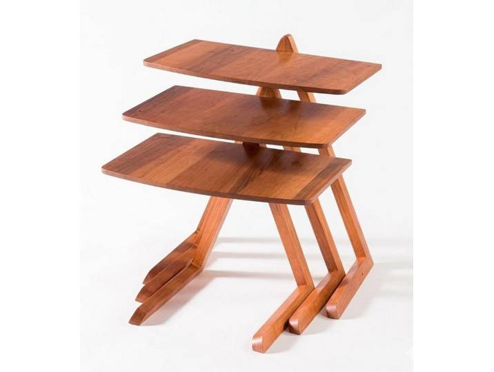 JVmoebel Beistelltisch Set aus 3 modernen Beistelltischen mit elegantem Design
