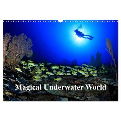 Magical Underwater World (Wall Calendar 2027 DIN A3 landscape), CALVENDO 12 Month Wall Calendar