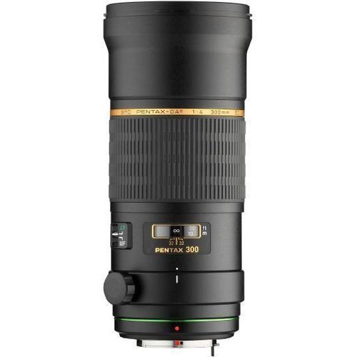 Pentax smc DA 300mm f/4.0 ED (IF) SDM, 1,4 m, 5.4°, Metall, Schwarz, 8,3 cm, 77 mm