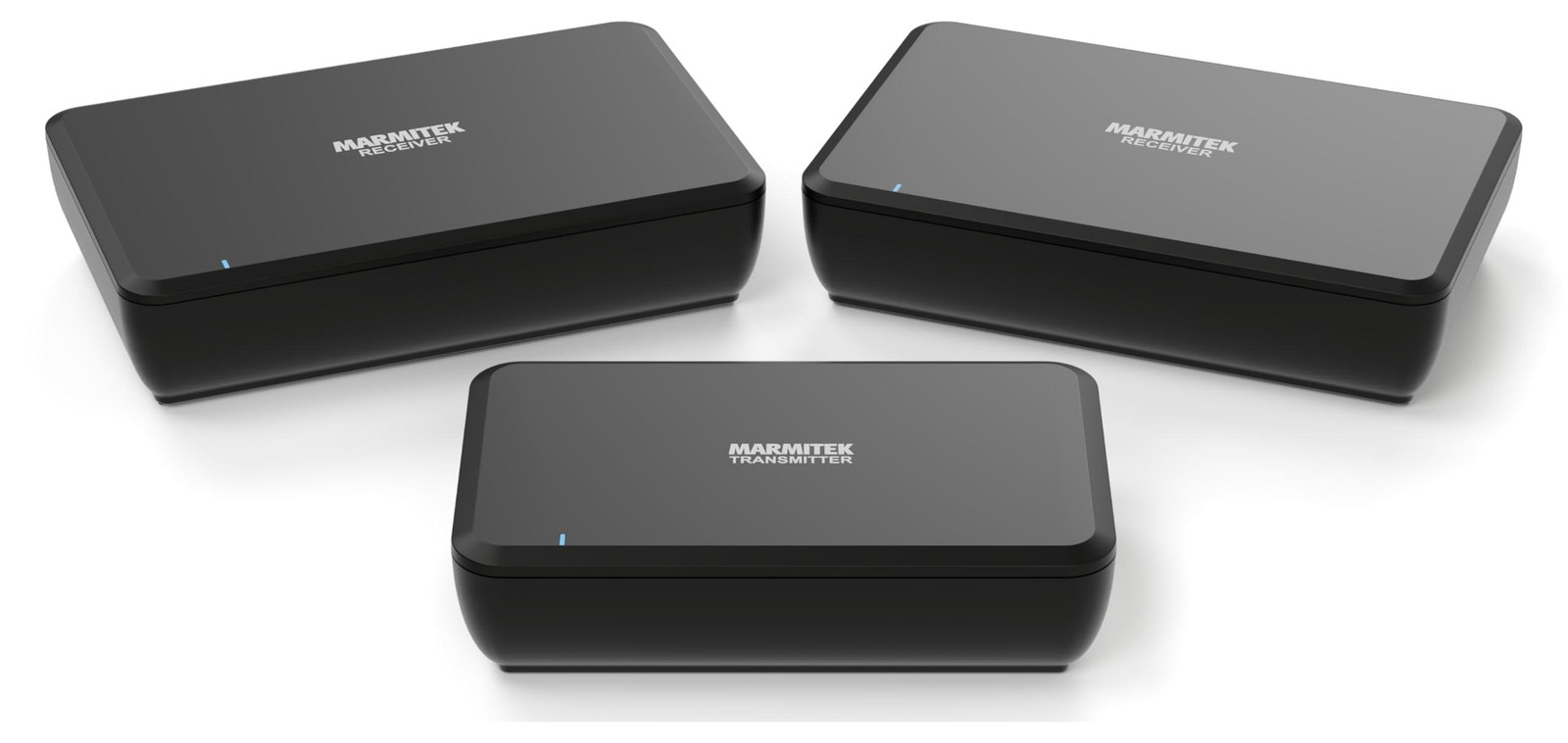 Marmitek 25008492 Draadloze AV-zender en -ontvanger, 30 meter, Zwart
