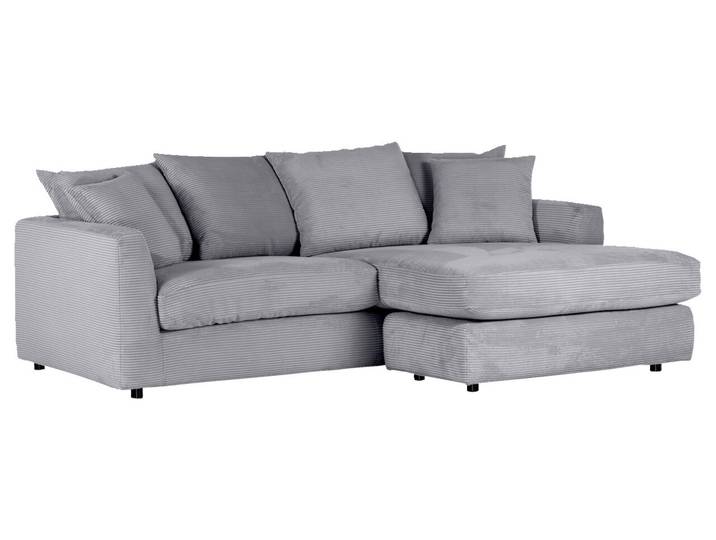Z2 Ecksofa DONATO, Hellgrau, Cord