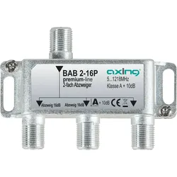 BAB 2-16P - Abzweiger 5-1218 MHz, 2-fach, 16 dB