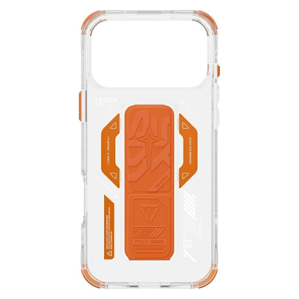 Skinarma Helio Case for iPhone 17 Pro Max Magnetic Charging + Grip Stand Orange (Apple iPhone 17 Pro Max) (Skin000267)