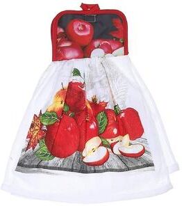 IH Casa Decor Tie Hand Towel (Fresh Apples) - Set of 2
