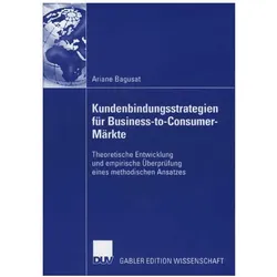 Bagusat,A.:Kundenbindungsstrategien, Fachbücher von Ariane Bagusat