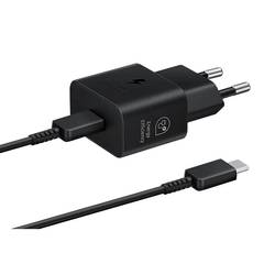Samsung EP-T2510X USB Ladegerät 25 W 1x USB-C® Schwarz Schnellladegerät EP-T2510XBEGEU