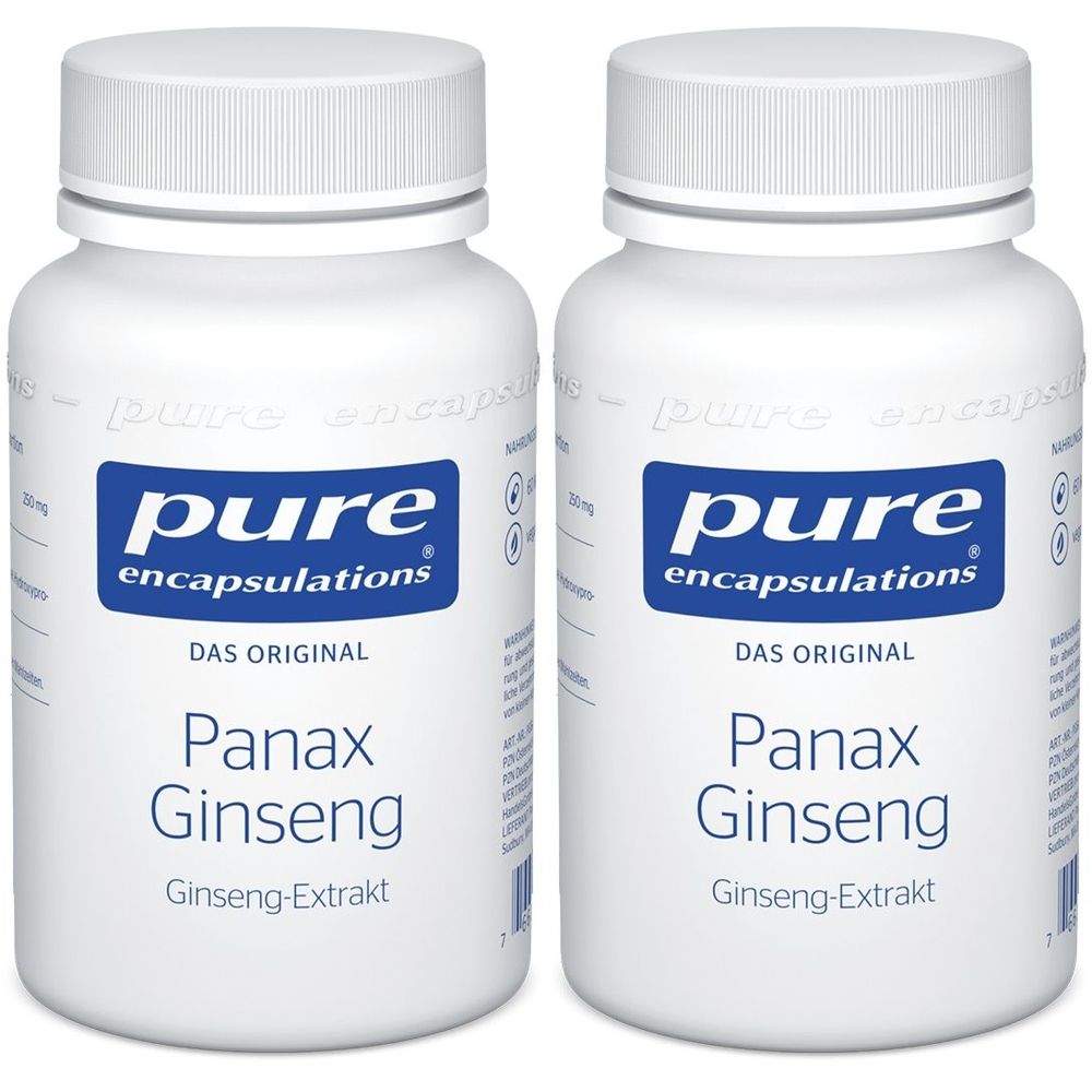 Pure Encapsulations Panax Ginseng Kapseln 2x 2x60 St