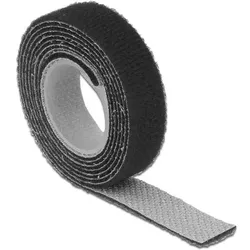 DeLOCK 18709 Klettverschluss Schwarz 1 Stück(e)