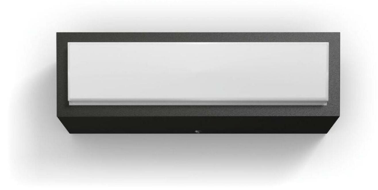 Philips Stratosphere LED Wandlamp voor Buiten, Anthraciet, Metaal