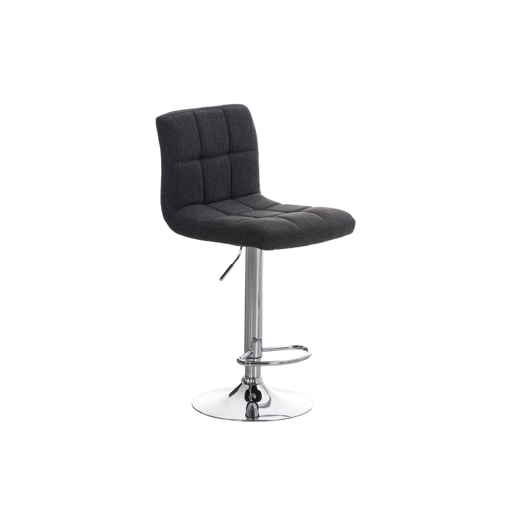 CLP Barhocker Peru STOFF C Farbe: dunkelgrau