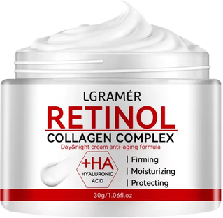 Uplift Curations Retinol Lifting & Firming Face Cream   Collagen Anti Wrinkle Moisturizer For Brightening Skin 30g