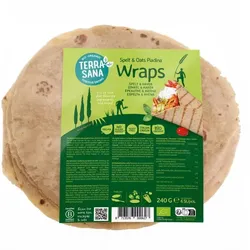 Terrasana Piadina Wraps Dinkelmehl & Hafer bio (6St)