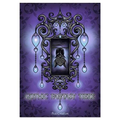 Gothic Fantasy Tiere (Wandkalender 2026 DIN A3 hoch), CALVENDO Monatskalender