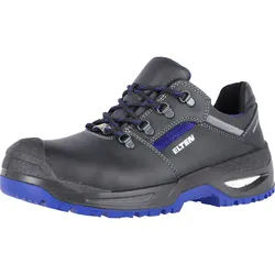 Sicherheitshalbschuhe S3 "LEONARDO XXSG BLACK BLUE LOW" ESD WELLMAXX - 40 - schwarz