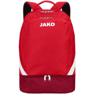 JAKO Rucksack Iconic, 46 cm, mit Schuhfach, rot, Polyester, 32 Liter