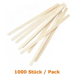 Rührstäbchen NatureStar BIO Birke 140 mm 1000 Stück lebensmittelecht, Packabgabe