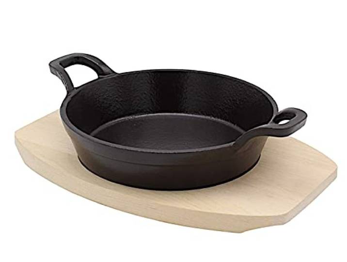 Karl Krüger Eisenguss Servierpfanne Serie Toledo 18 cm Schwarz