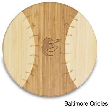 Picnic Time Homerun MLB American League 12-inch Baseball-shaped Cutting Board