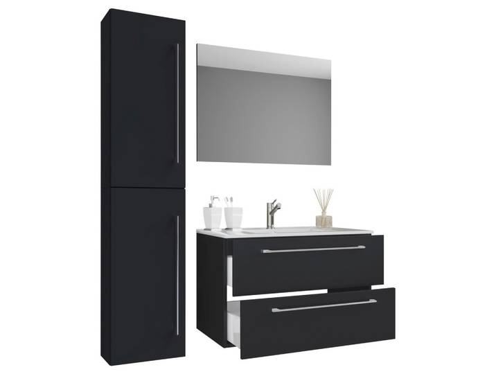 Badezimmer Badinos Schwarz